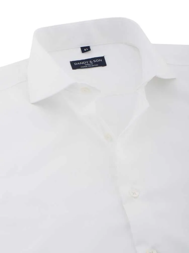 Cutaway White Premium Non-Iron Shirt