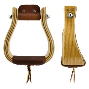 Don Orrell 3" Offset Wooden Stirrups