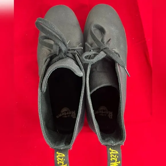 Dr. Martens Men's Henrie Black Canvas Chukka Boots, Sz 11