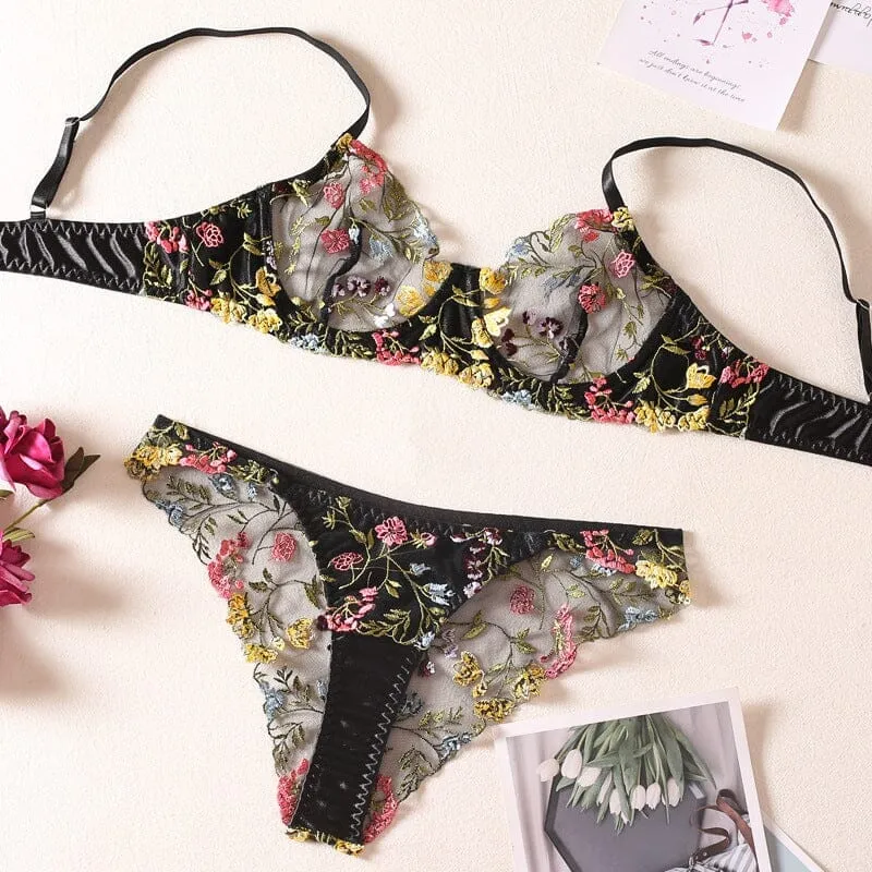 Ensemble Lingerie Dentelle - Emilia