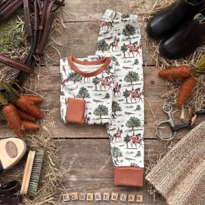 Equestrian Long BeeJamas