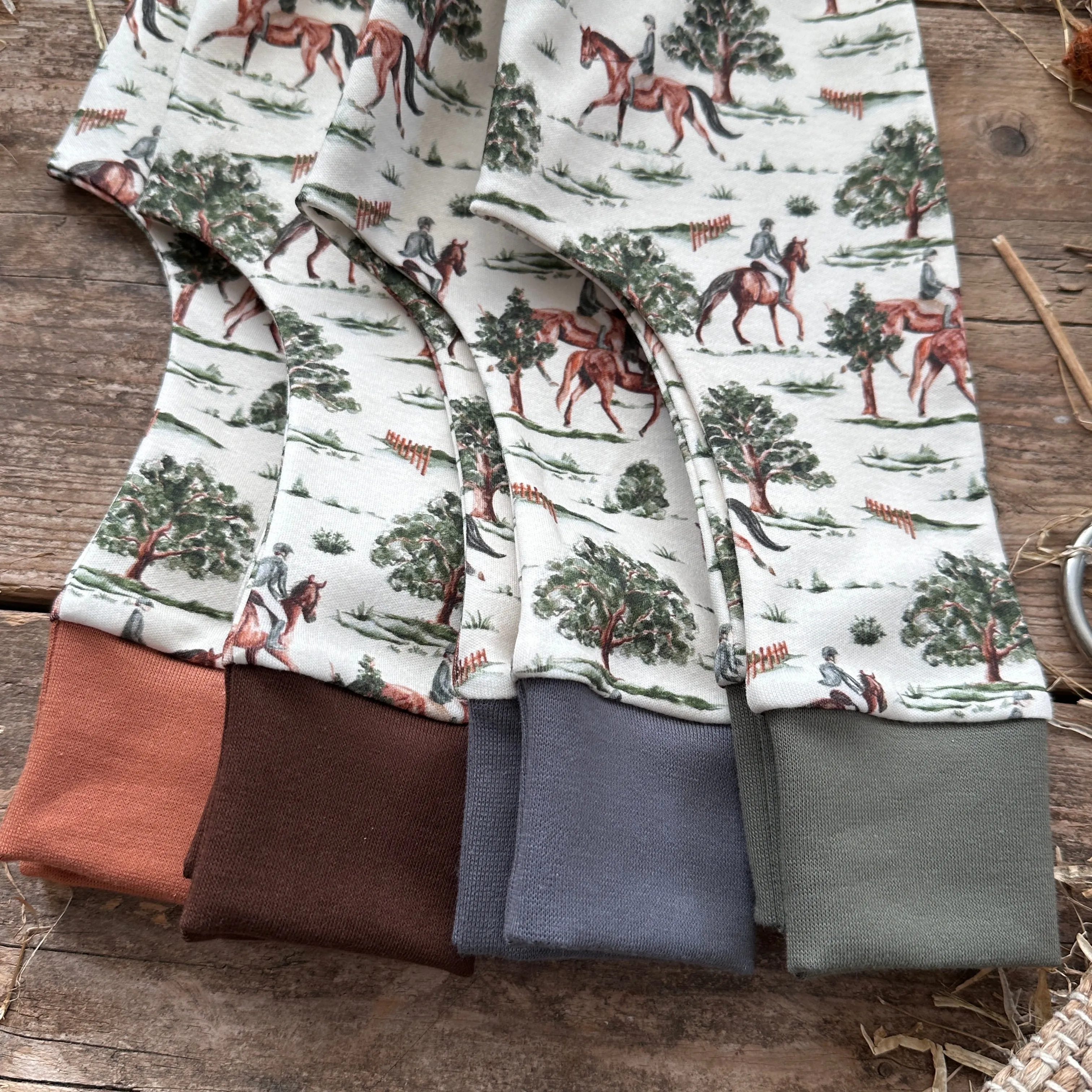 Equestrian Long BeeJamas