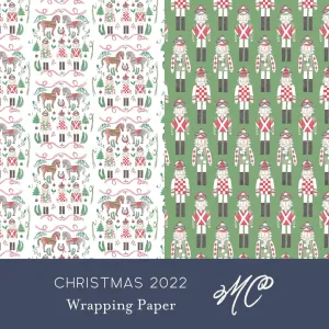 Equestrian Nutcracker Wrapping Paper