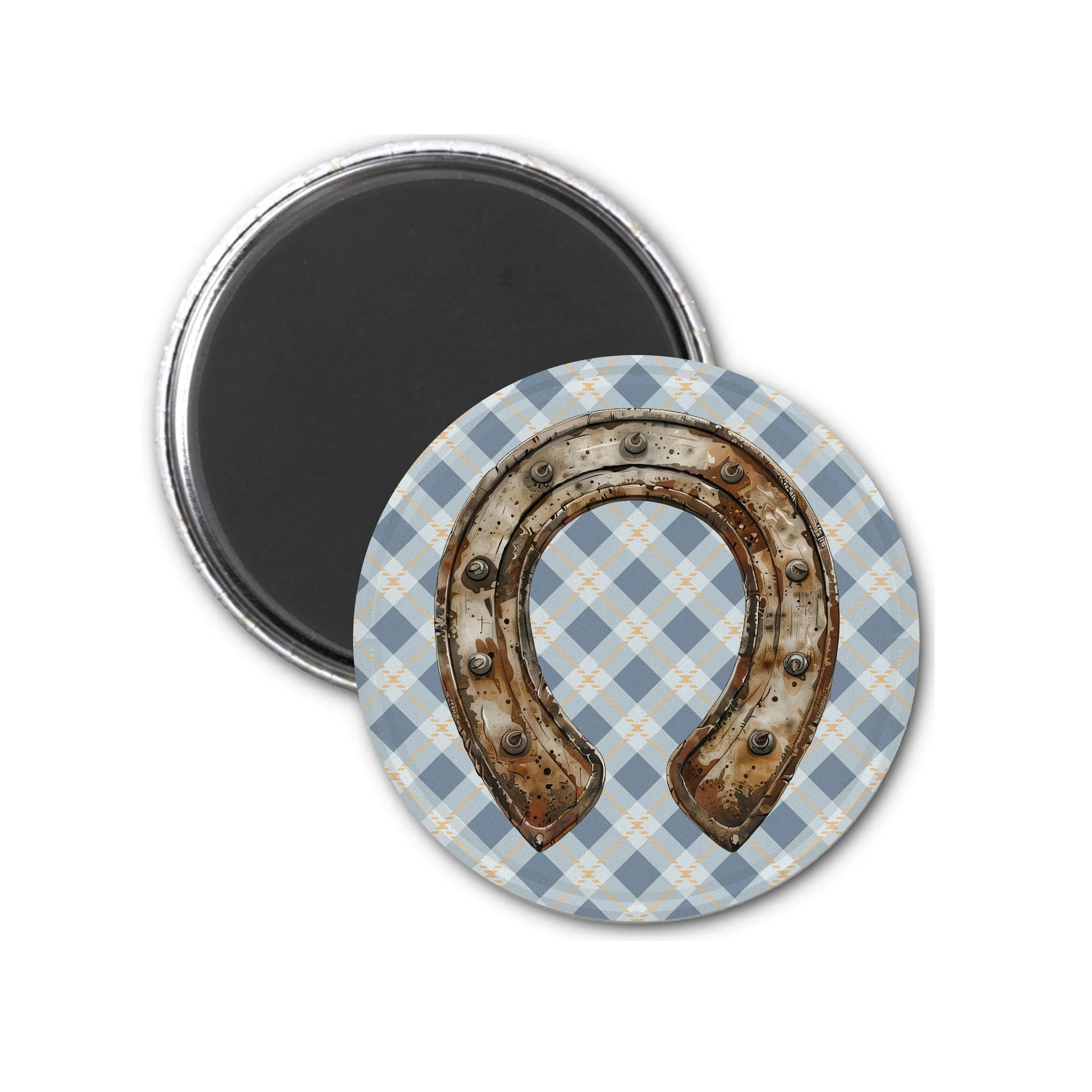 Equestrian themed coaster set with helmet and horseshoes | Horse   Whiskey Collection
