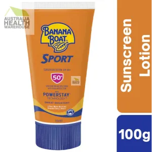 [Expiry: 10/2026] Banana Boat Sport Sunscreen SPF 50  Lotion 100g