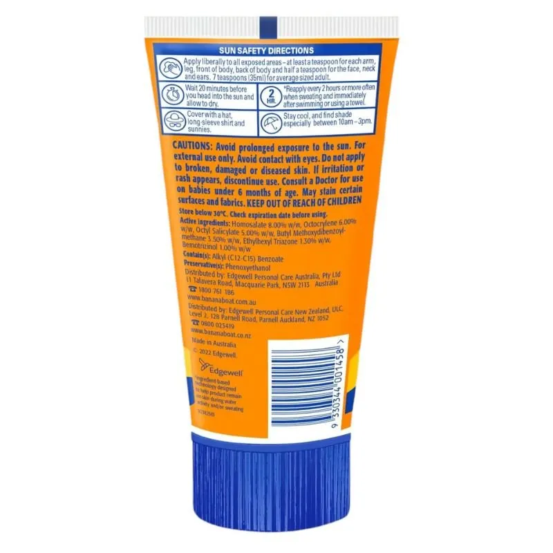 [Expiry: 10/2026] Banana Boat Sport Sunscreen SPF 50  Lotion 100g