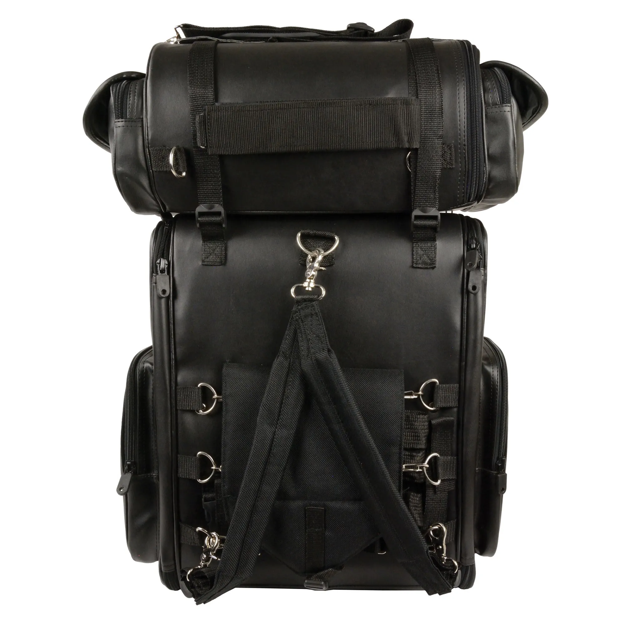 Extra Large Two Piece PVC Touring Pack w/ Reflective Piping (14X17X7)