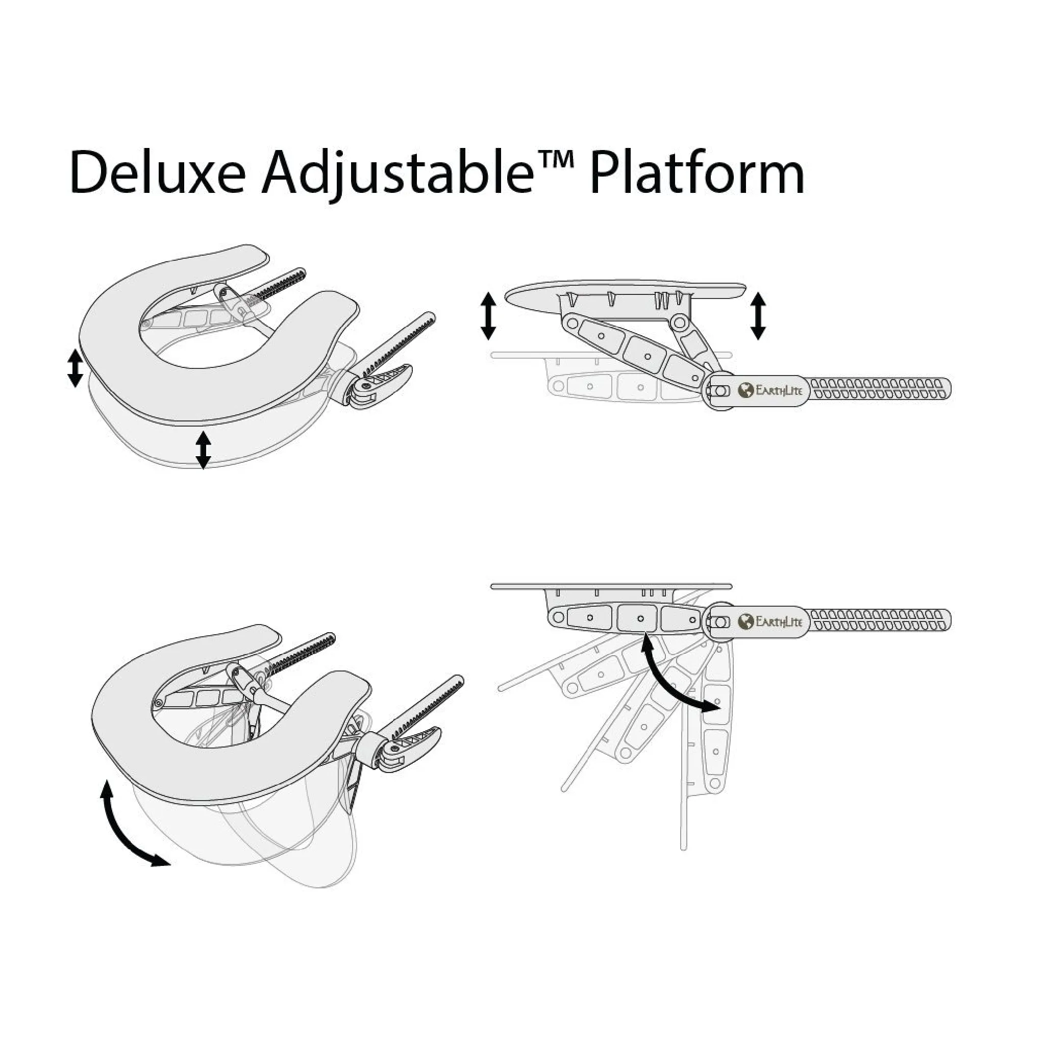 Face Cradle Platform - Deluxe Adjustable™ - EarthLite