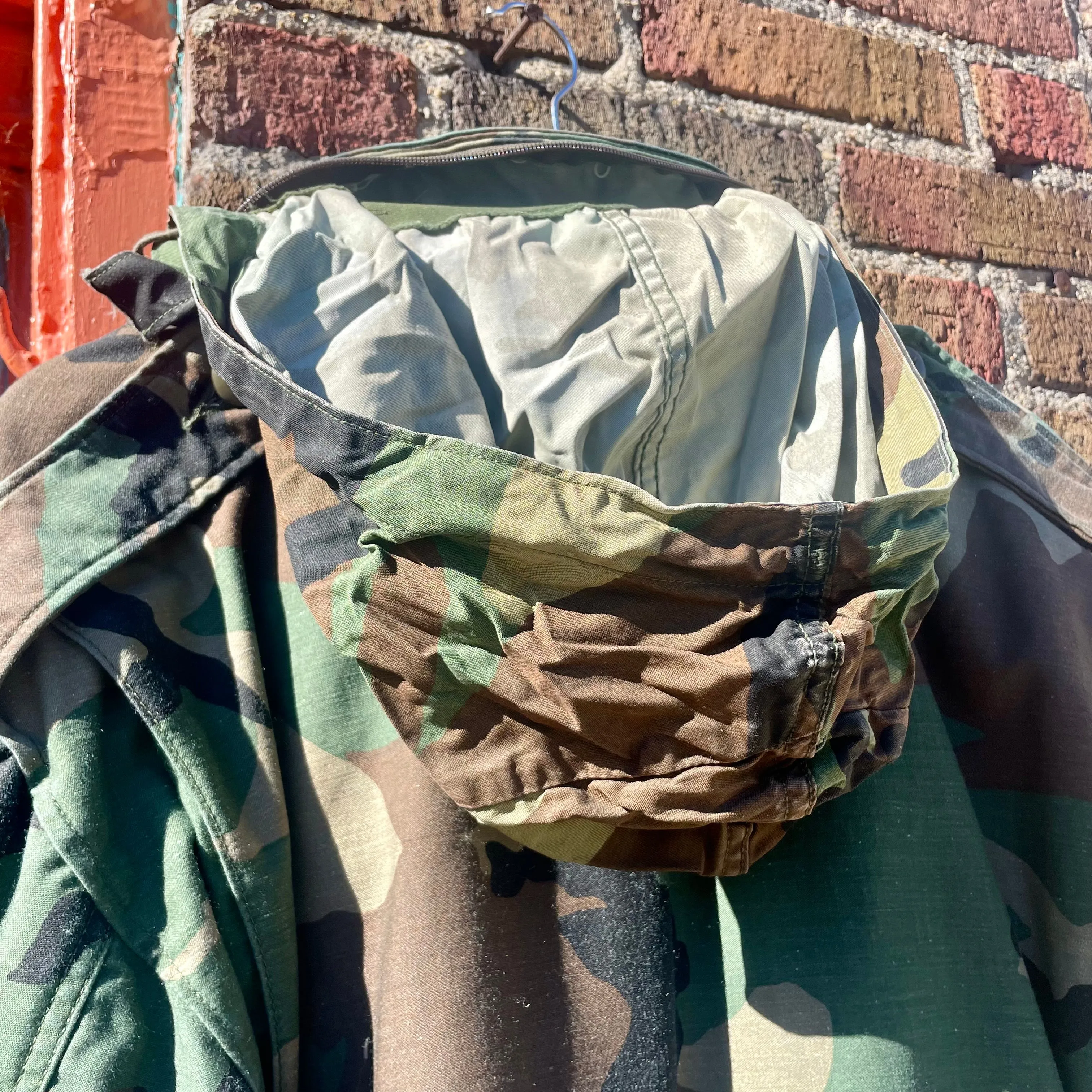 Field Camo Cold Weather coat w/ lining