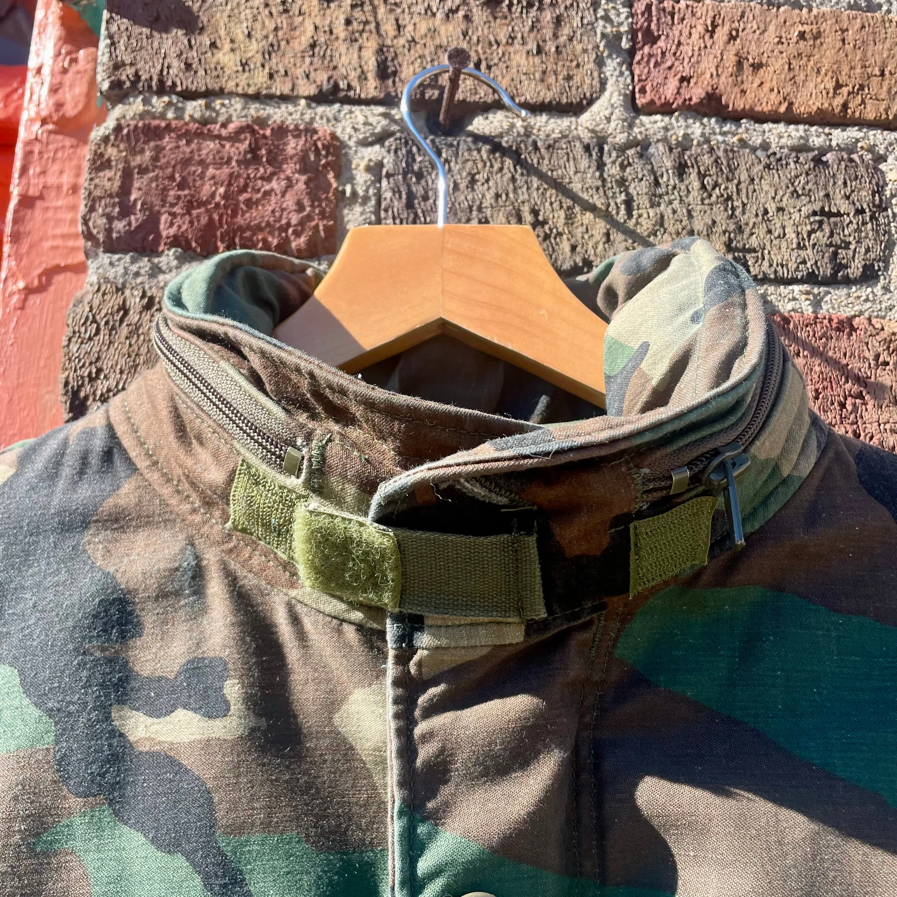 Field Camo Cold Weather coat w/ lining