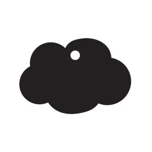 Fluffy Cloud Charms - 5 Pairs