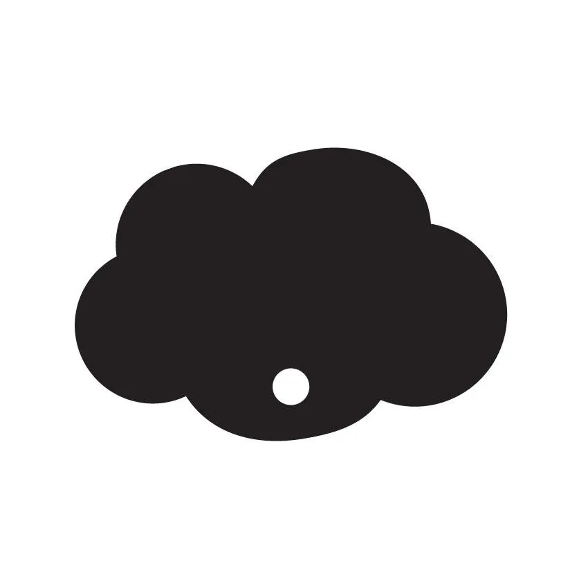 Fluffy Cloud Charms - 5 Pairs