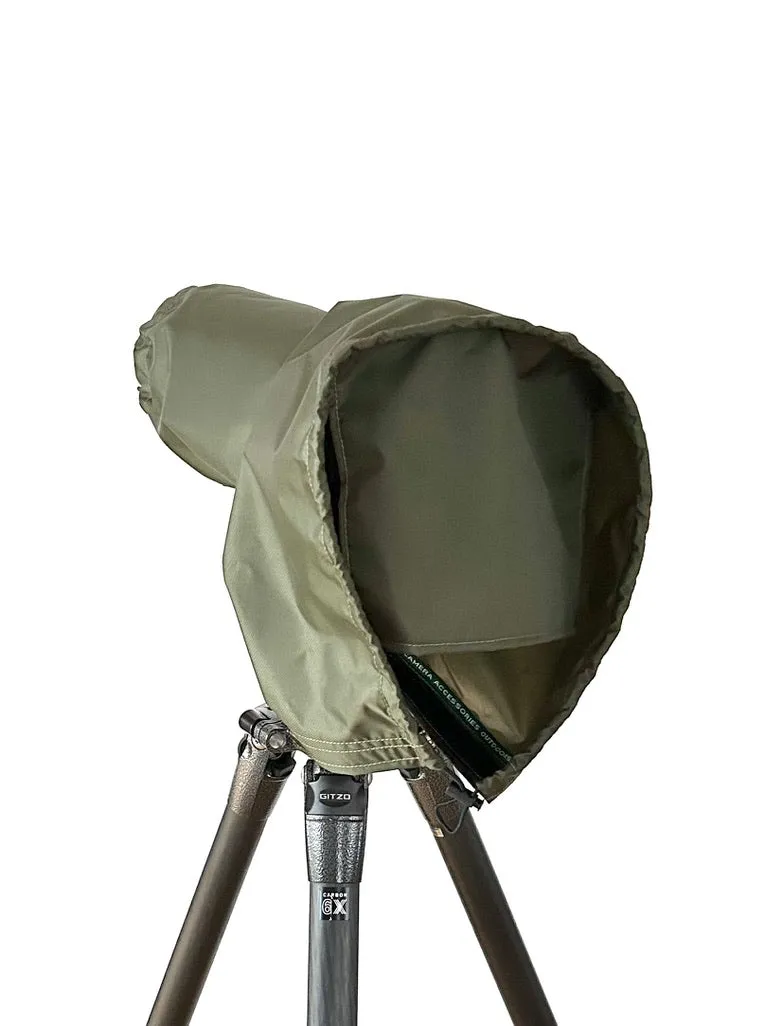 For CANON lens Range  Waterproof Camera Lens Rain SET Cover, Cap & Pouch