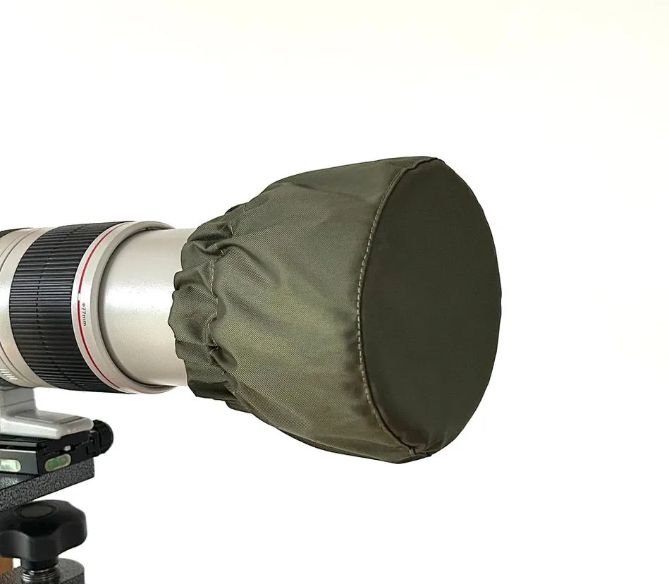 For CANON lens Range  Waterproof Camera Lens Rain SET Cover, Cap & Pouch