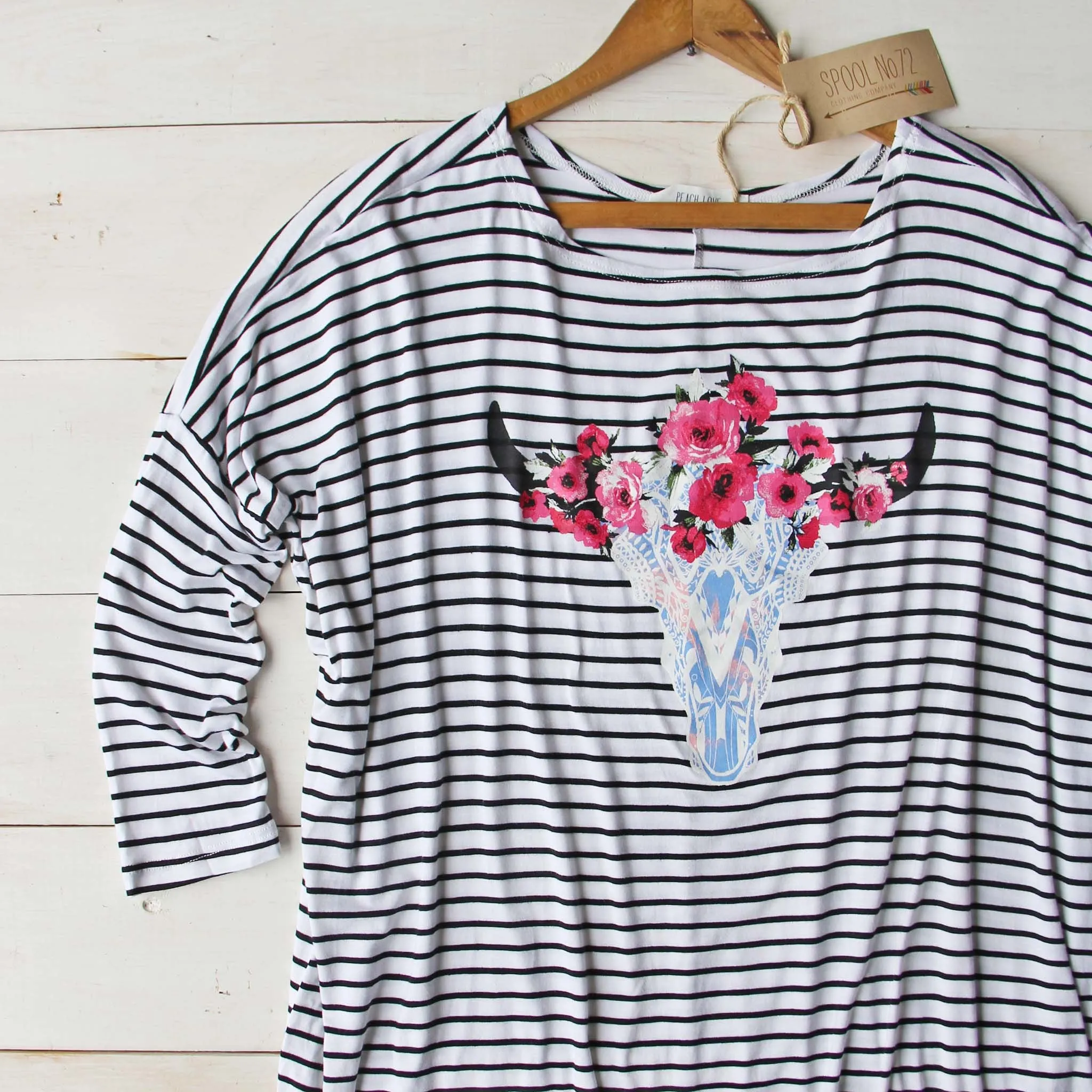 Forgotten Rose Tunic Tee