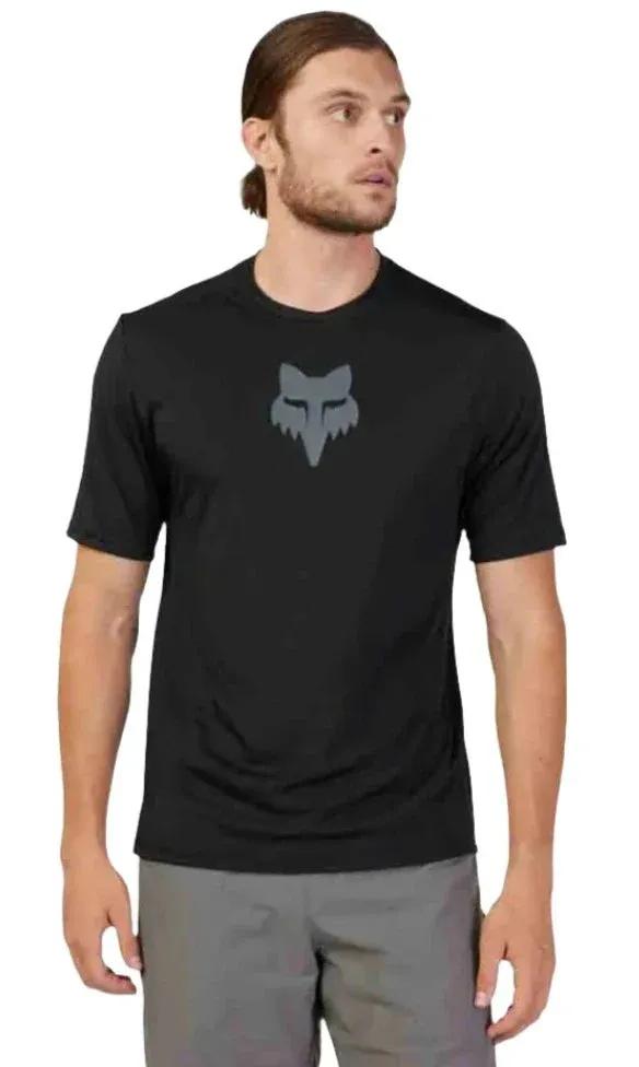 Fox RANGER SS JERSEY LAB HEAD - Black