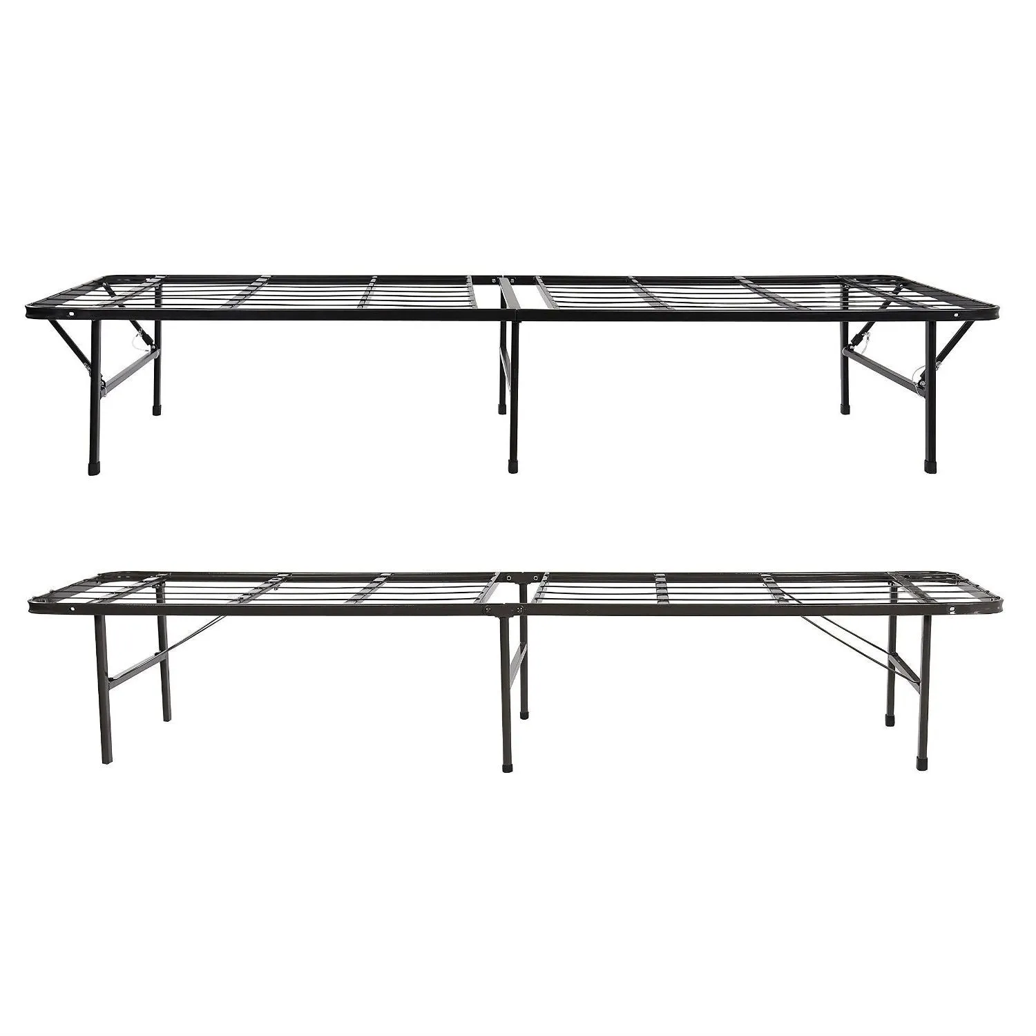 Full size Black Metal Platform Bed Frame