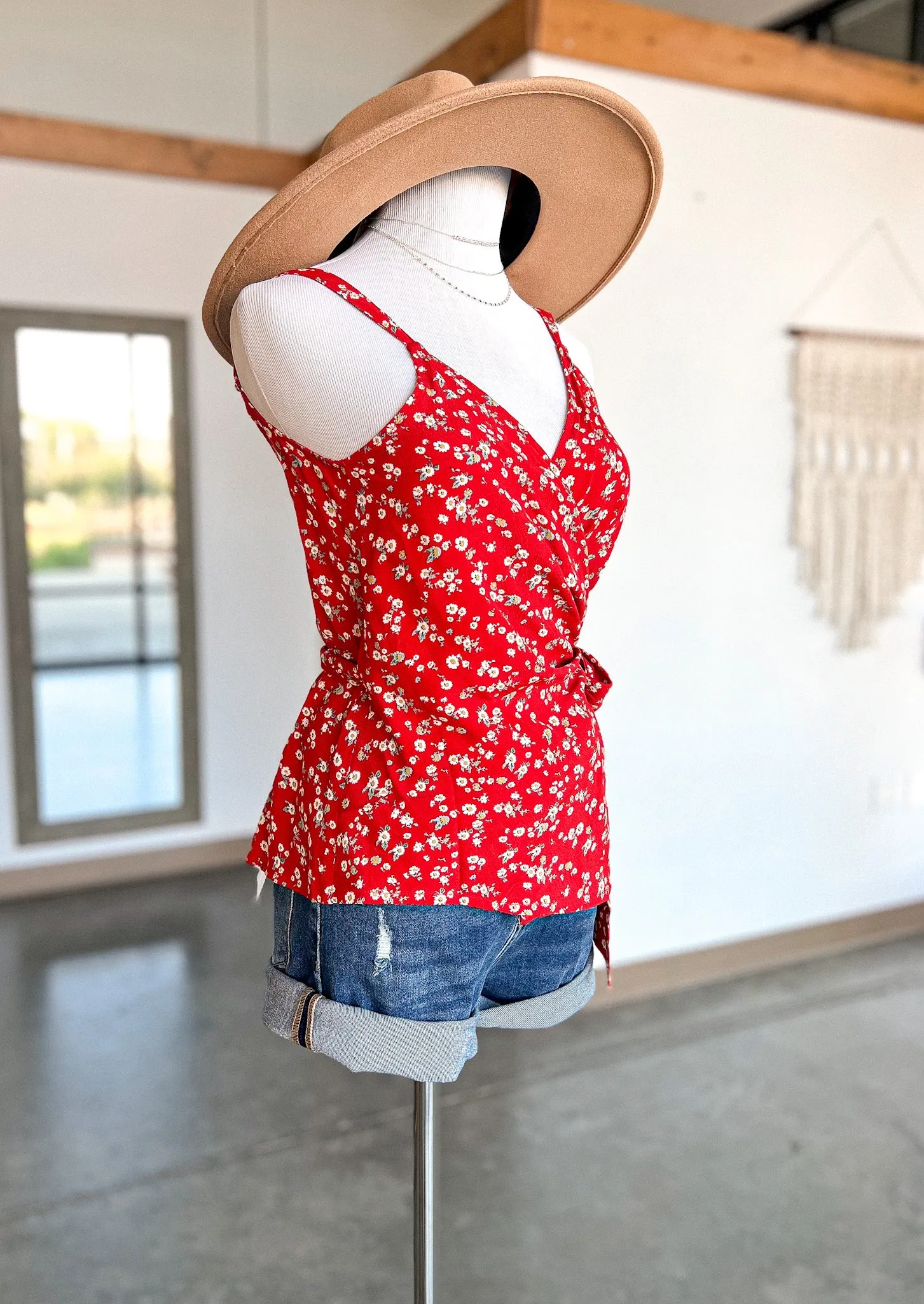 Galloway Tank - Red
