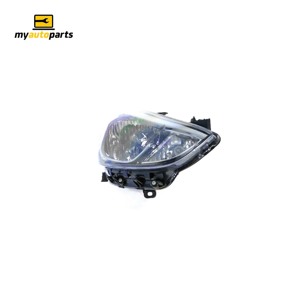 Halogen Head Lamp Drivers Side Certified Suits Hyundai Accent RB 2013 to 2017