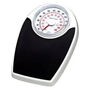 Health O Meter Mechanical Floor Dial Scale, lb/kg, 11½" x 10¾" x 2¼" (pack of 2)