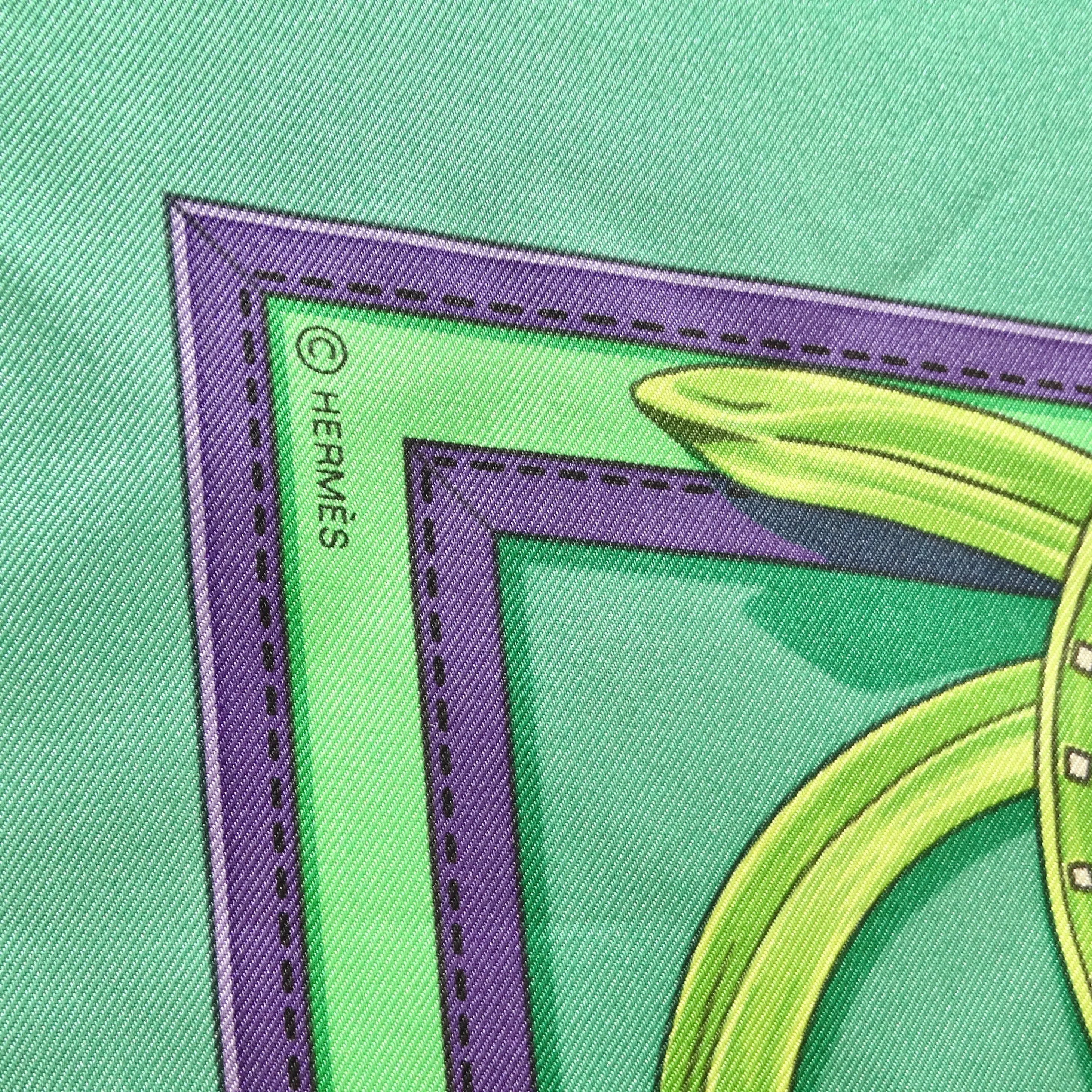 Hermès La Ronde Des Jockeys Silk Scarf