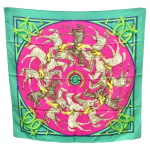 Hermès La Ronde Des Jockeys Silk Scarf