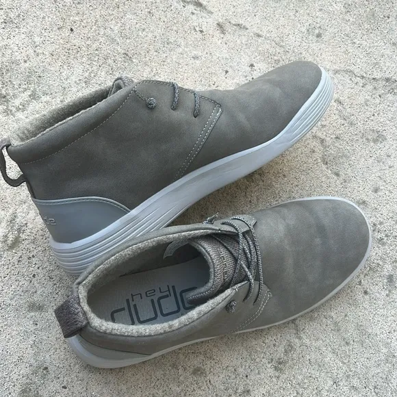 Hey Dude Men's Joe Tan Chukka Boot Casual Shoe Size 11