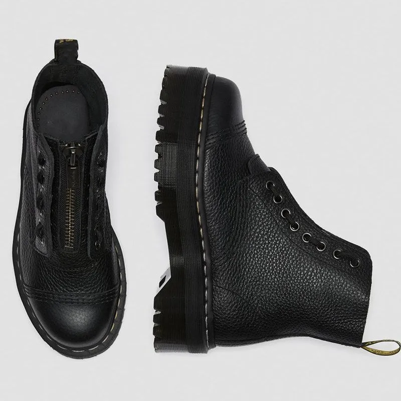 High Quality Woman Martin Boots with Small BagsThick Bottom Elegant Boots Autumn Fashion Shoes