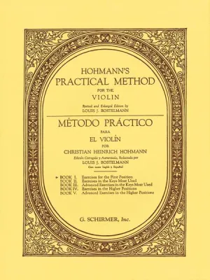 Hohmann, Practical Method for Violin Book 1 (Schirmer)