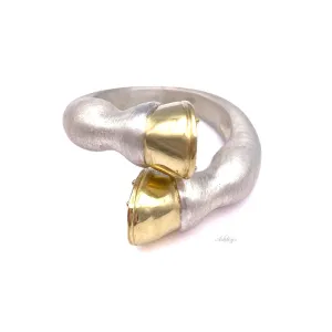 Horse Hoof Ring, 18k & Sterling