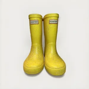 😍HUNTER! Adorable big girls rain boots size 2