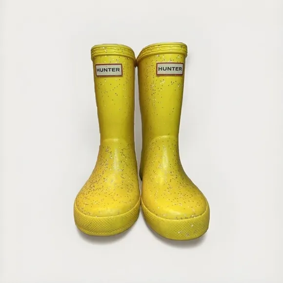 😍HUNTER! Adorable big girls rain boots size 2