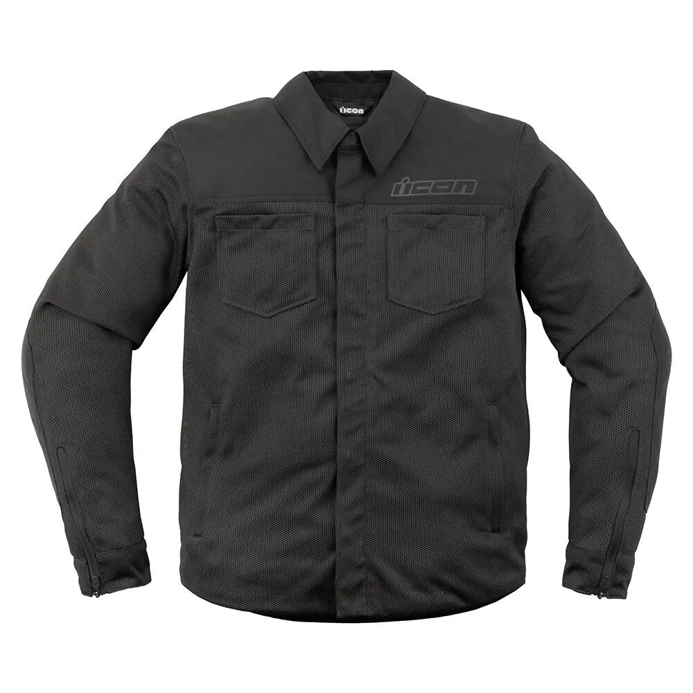 Icon Upstate Mesh CE Jacket - Black