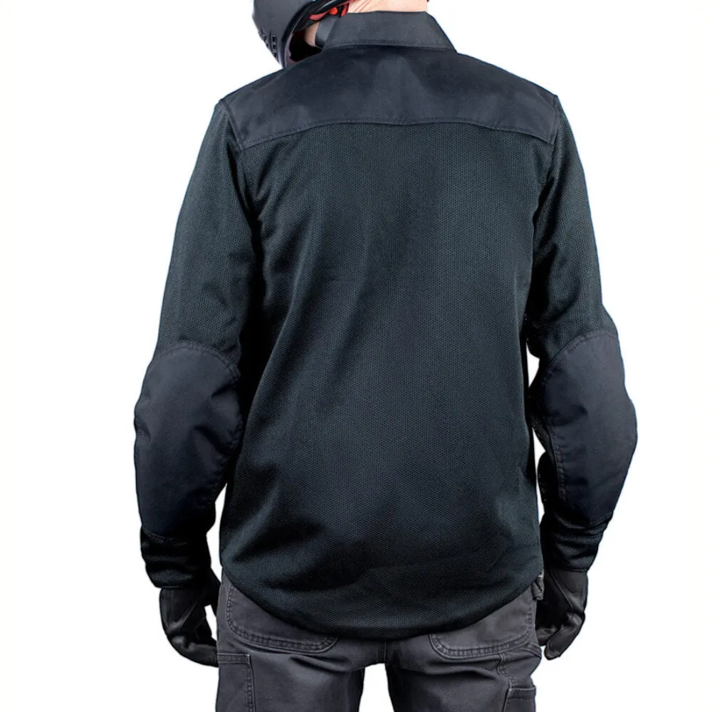 Icon Upstate Mesh CE Jacket - Black