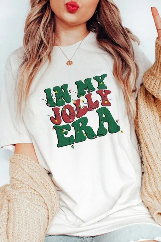 In My Jolly Era Graphic Tee in White