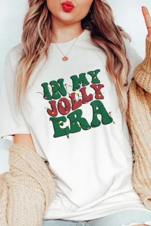 In My Jolly Era Graphic Tee in White