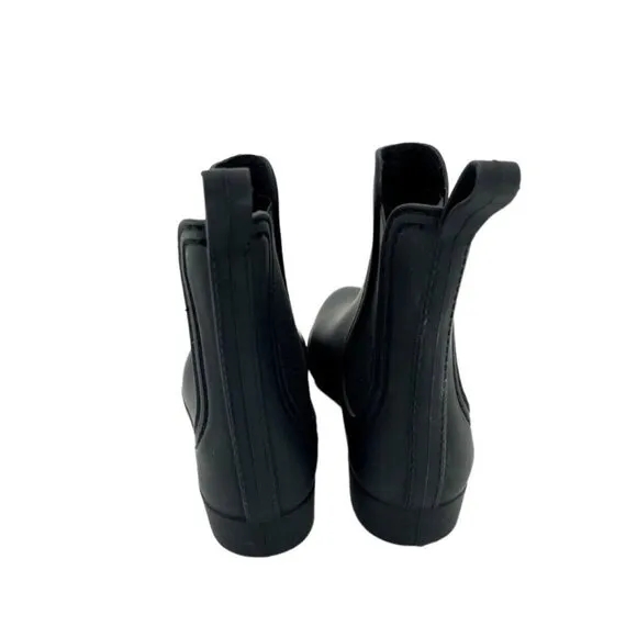 JC Play Jeffrey Campbell Ankle Rubber rain Boots Forecast Chelsea SZ 8 New