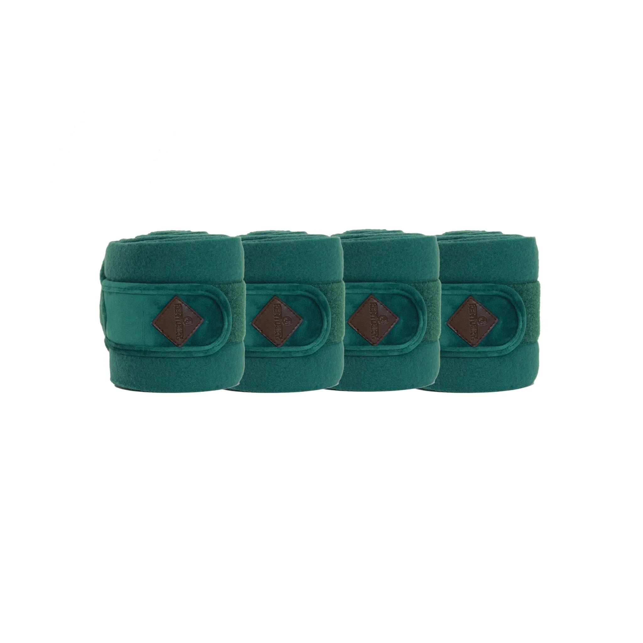 Kentucky Velvet Dark Green Polar fleece bandages