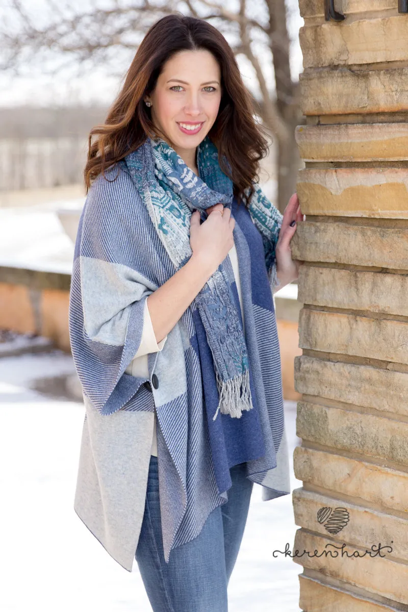 Keren Hart Patterned Scarf