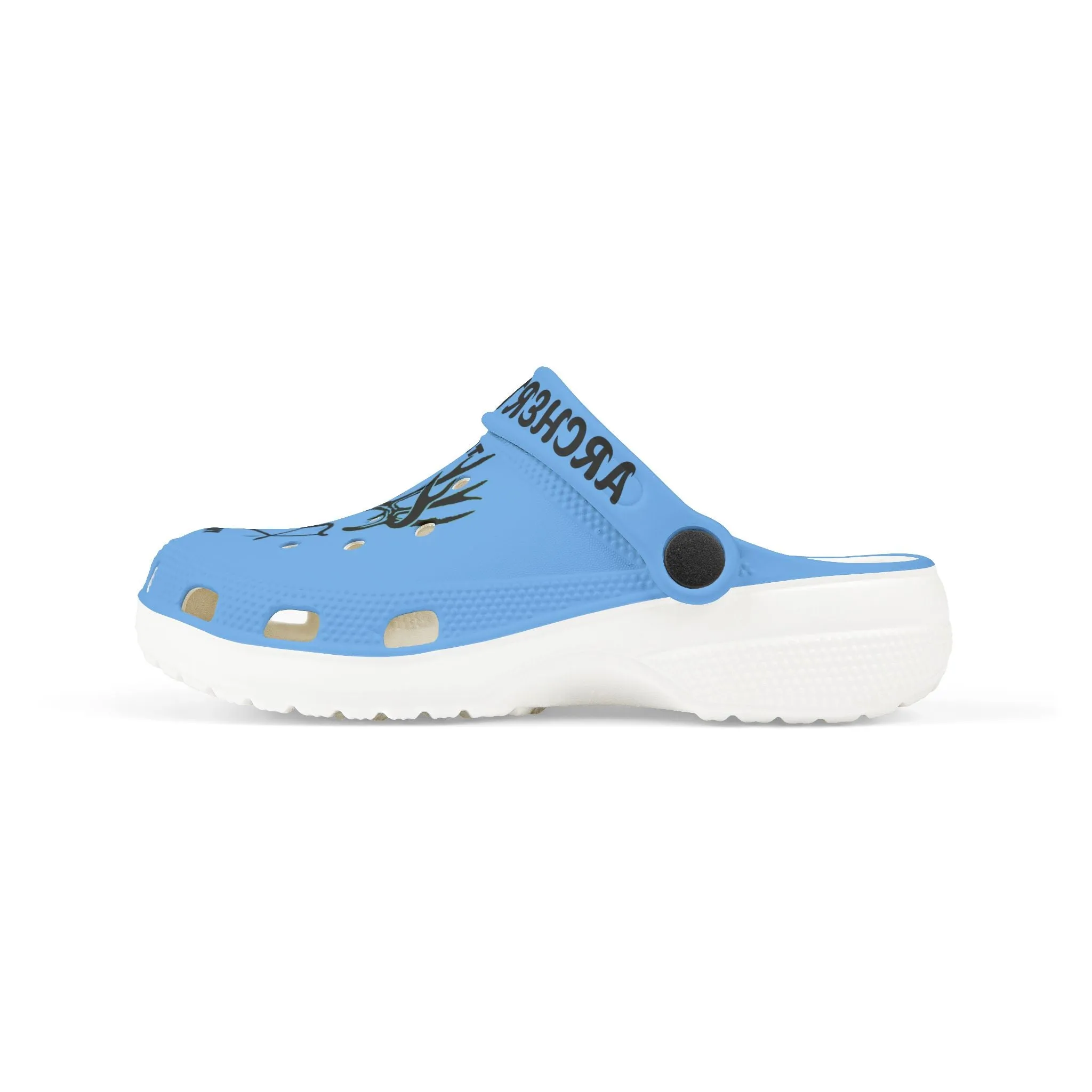 Kids' Archery Theme EVA Foam Clogs - Fun & Comfortable Footwear for Young Athletes