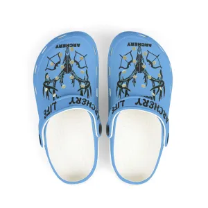 Kids' Archery Theme EVA Foam Clogs - Fun & Comfortable Footwear for Young Athletes