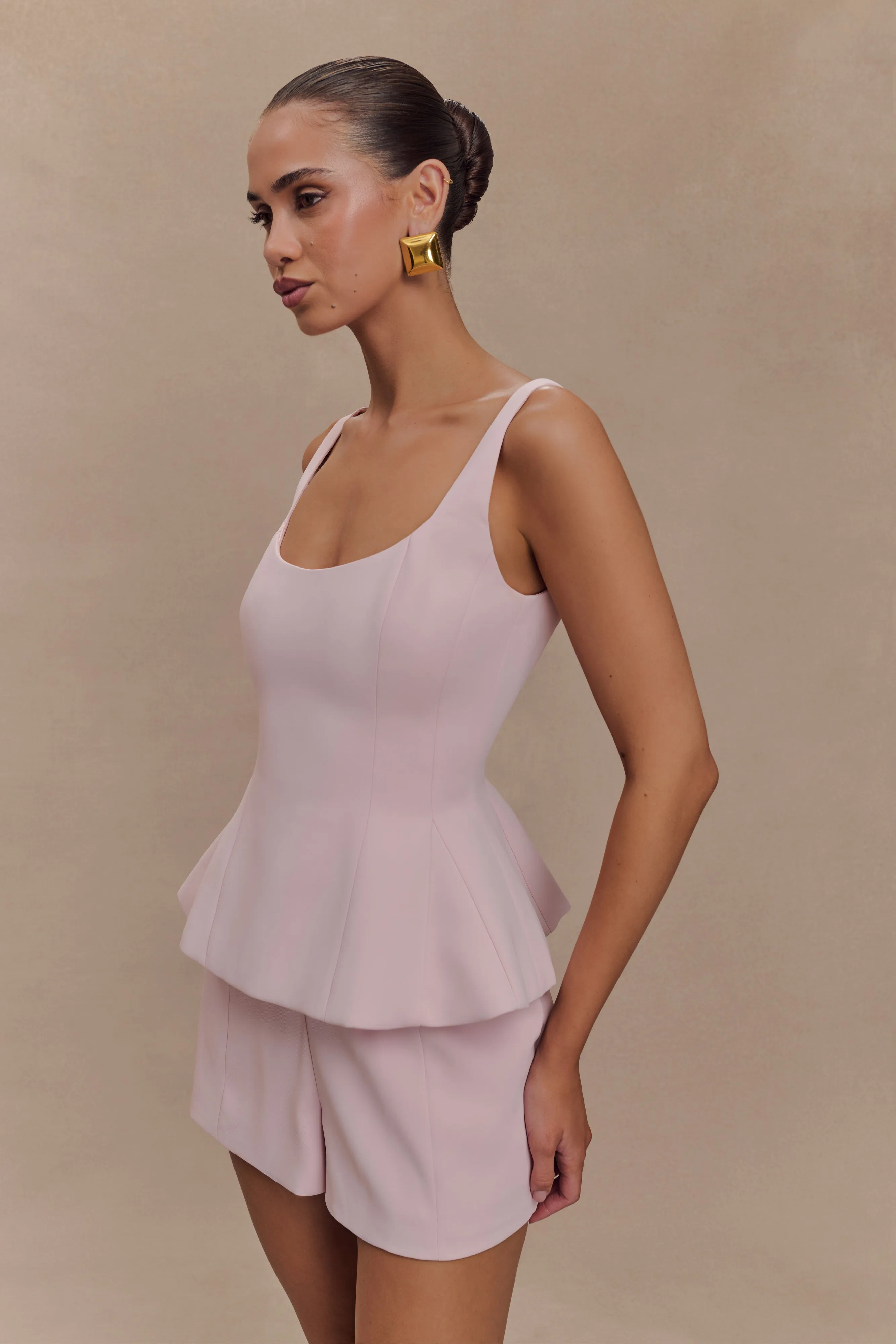 Korrie Suiting Short - Powder Pink