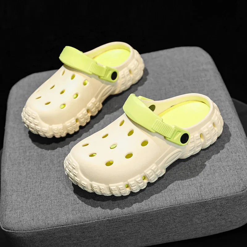 LBSFY  -  Summer 2024 Classic Women's Arch Support Clogs Garden Shoes Slip-on Outdoor Beach Slippers Quick Drying Sport Sandals