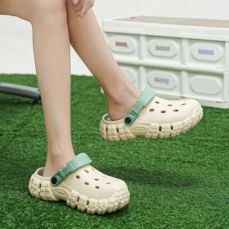 LBSFY  -  Summer 2024 Classic Women's Arch Support Clogs Garden Shoes Slip-on Outdoor Beach Slippers Quick Drying Sport Sandals