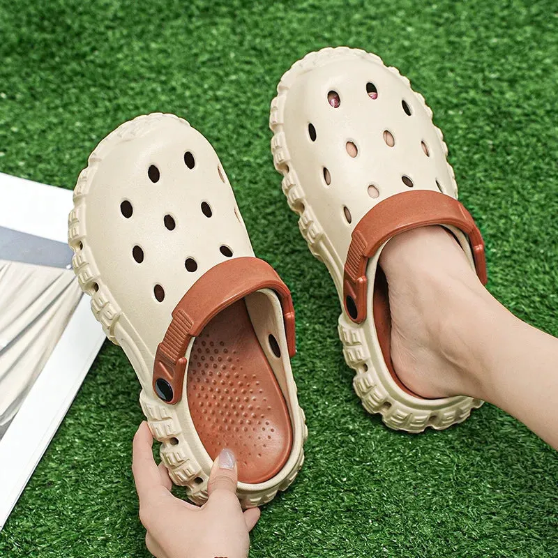 LBSFY  -  Summer 2024 Classic Women's Arch Support Clogs Garden Shoes Slip-on Outdoor Beach Slippers Quick Drying Sport Sandals