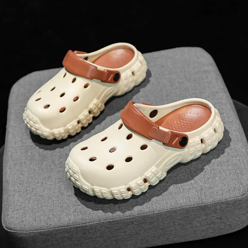 LBSFY  -  Summer 2024 Classic Women's Arch Support Clogs Garden Shoes Slip-on Outdoor Beach Slippers Quick Drying Sport Sandals