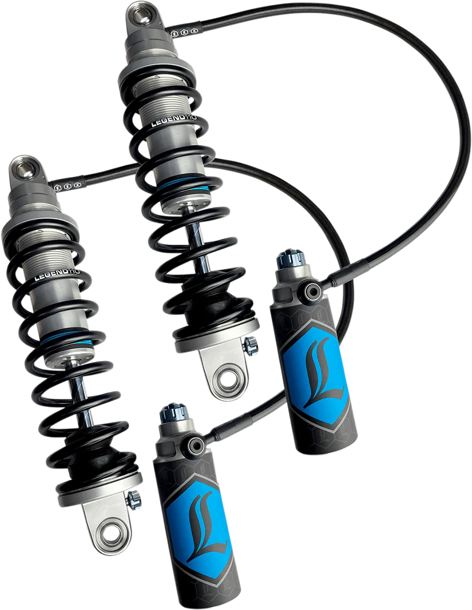 Legends 1310-1931 Revo-Arc Remote Reservoir Heavy Duty Coil Suspension - 13in. L - Clear
