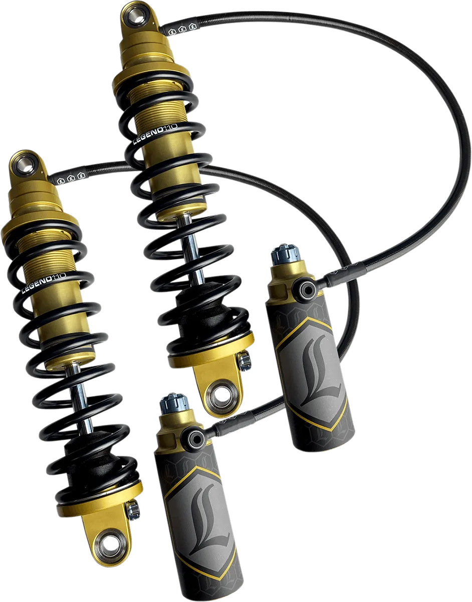 Legends 1310-1931 Revo-Arc Remote Reservoir Heavy Duty Coil Suspension - 13in. L - Clear