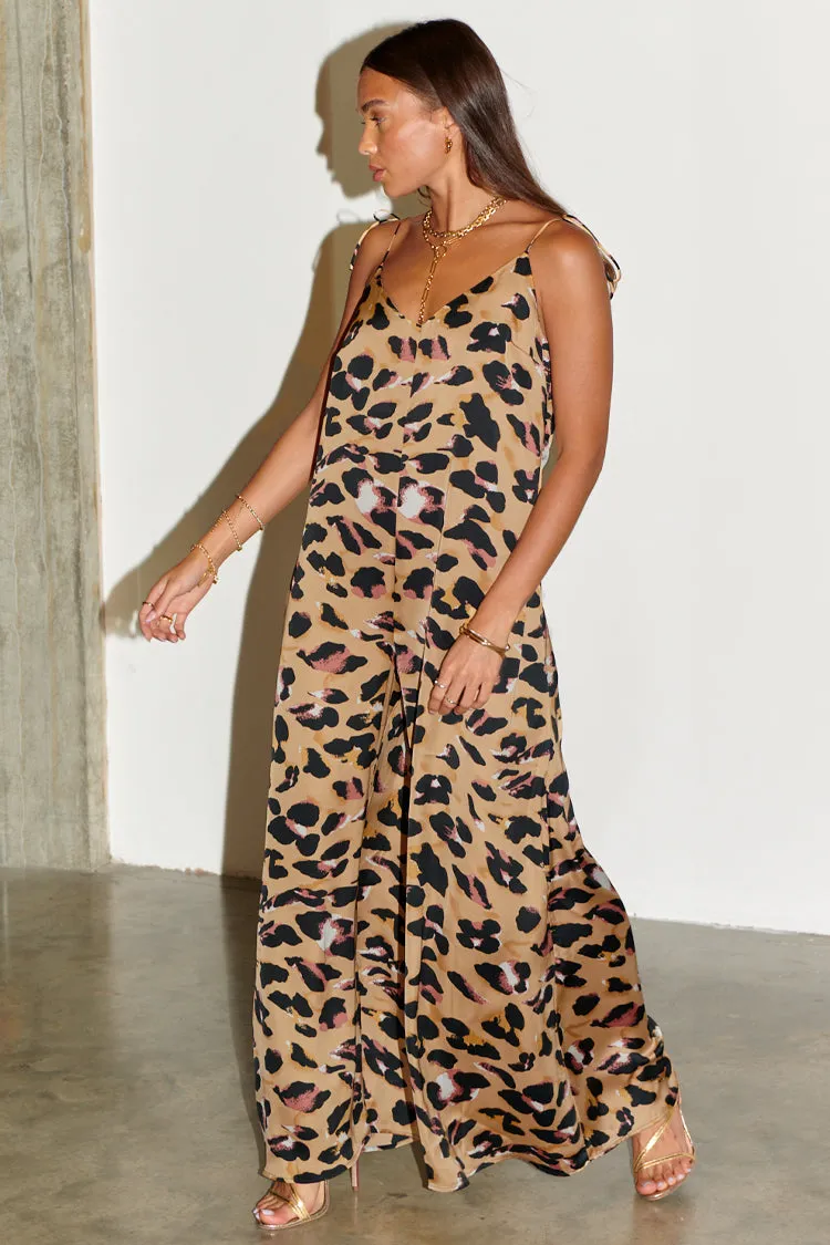 Leopard Bali Jumpsuit