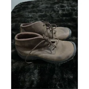 LL Bean Signature Jackman Ranger Men's Brown Leather  Chukka Boots 9.5 wide